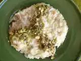 Ricetta Risotto ai porri e pistacchi