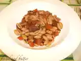 Ricetta Malloreddus al ragu' di cervo con vino rosso e rosmarino...