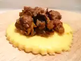 Ricetta Polenta con salsiccia e funghi