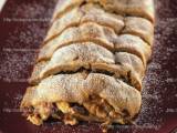 Ricetta Strudel alla crema con noci e cannella