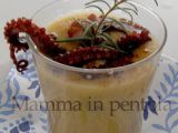 Ricetta Cappuccino di ceci e polpo