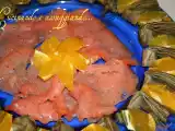 Ricetta ...di salmone carciofi e arance