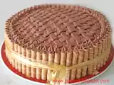 Ricetta Torta con decorazione effetto canestro