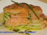 Ricetta Millefoglie di salmone e kiwi