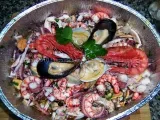 Ricetta Antipasto natale: insalata di mare