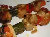 Ricetta Spiedini di tacchino e verdure
