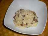 Ricetta Risotto di funghi con caprino