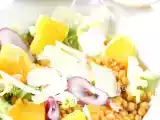 Ricetta Ricette sprint: insalata di lenticchie e arance