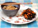 Ricetta Pollo saltato con germogli ed insalata di alghe e carote... japan style!