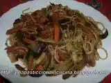 Ricetta Pasta saltata con verdure (ricetta cinese)
