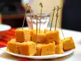 Ricetta La polenta si fa chic! finger food di polenta e ceci