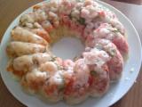 Ricetta Aspic con salmone e gamberi