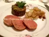 Ricetta Ruote di cotechino con cipolle in agrodolce e lenticchie