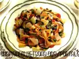 Ricetta Farfalle con zucchine, pomodori e piselli