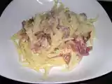Ricetta Trofie con speck e formaggio(taleggio)