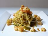 Ricetta Tagliolini freschi con gamberi e zucchine