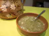 Ricetta Zuppa campagnola di farro e look nuovo