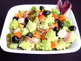 Ricetta Insalata di rinforzo con il broccolo romano