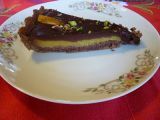 Ricetta Torta alla crema d'arancia e cioccolato