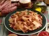 Ricetta Un capolavoro....la pasta strascinata. ricetta con foto passo passo.