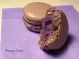 Ricetta Macarons ai mirtilli