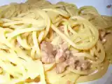 Ricetta Carbonara con salsiccia