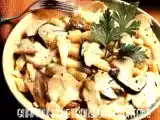 Ricetta Trofie con fonduta ai funghi