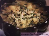 Ricetta Minestra di riso con rucola e patate