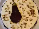 Ricetta Bavarese alla vaniglia con pere al vino rosso