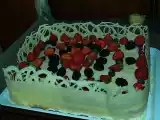 Ricetta Torta ricamo per il compleanno di raffy