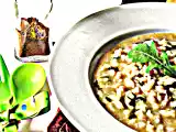 Ricetta Risotto alla rucola con cheddar e pepe dolce