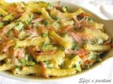 Ricetta Pasta al forno con verdure e prosciutto