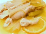 Ricetta Pollo ai porri e limone (molto chinese)