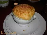 Ricetta Come ti nobilito il piatto: zuppa di patate e porri in crosta