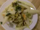 Ricetta Pasta alla lattuga e olive