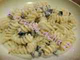 Ricetta Fusilli panna e olive