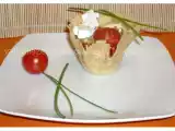 Ricetta Cestini di parmigiano e fantasia
