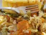 Ricetta Contorni per pranzo: carpaccio di carciofi + verza e carote