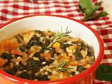 Ricetta Minestra di cavolo nero e borlotti