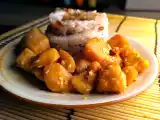 Ricetta Tre risi allo zenzero con pollo caramellato al sesamo