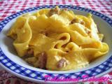 Ricetta Pappardelle alla papalina