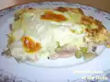 Ricetta Lasagna bianca con piselli, funghi, prosciutto e mortadella