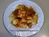 Ricetta Ravioli di patate con sugo di funghi