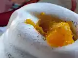 Ricetta La pavlova alla salsa d'arancia e cannella