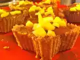 Ricetta Cestini con crema al mascarpone, mango e cioccolato