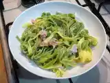 Ricetta Paglia e fieno con piselli e prosciutto