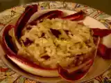 Ricetta Risotto con porri e radicchio tardivo