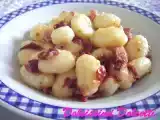 Ricetta Gnocchi con pomodori secchi e pancetta