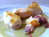 Ricetta Calamari ripieni di scampi
