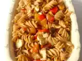 Ricetta Fusilloni integrali alla mediterranea